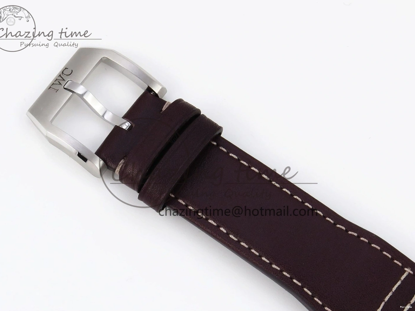 MIROTIME 0514 Pilot Mark XX IW328205 ZF 1:1 Best Edition Green Dial on Brown Leather Strap A UrbanStyle 7029